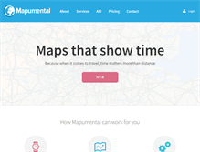 Tablet Screenshot of mapumental.com
